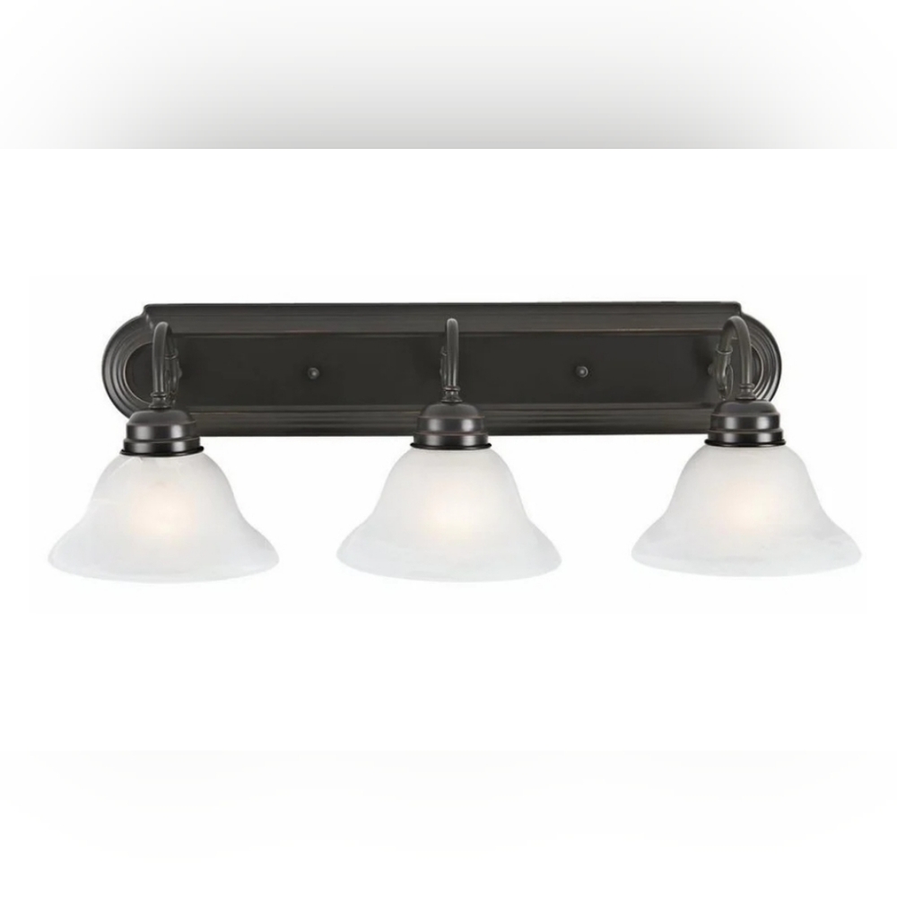 Design House 517615 Millbridge 3-Light Oil Rubbed Bronze Vanity Light